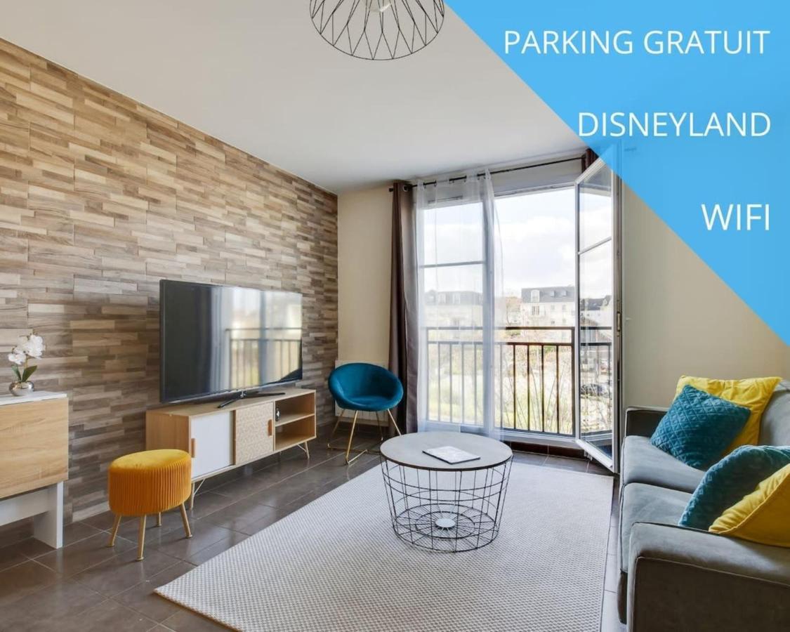Appartamento Appart Cosy Quartier Calme Hyper Centre Parking Magny-le-Hongre Esterno foto
